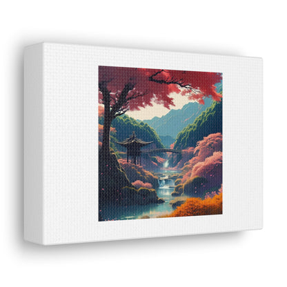 Artzy Scenic White Canvas Gallery Wraps