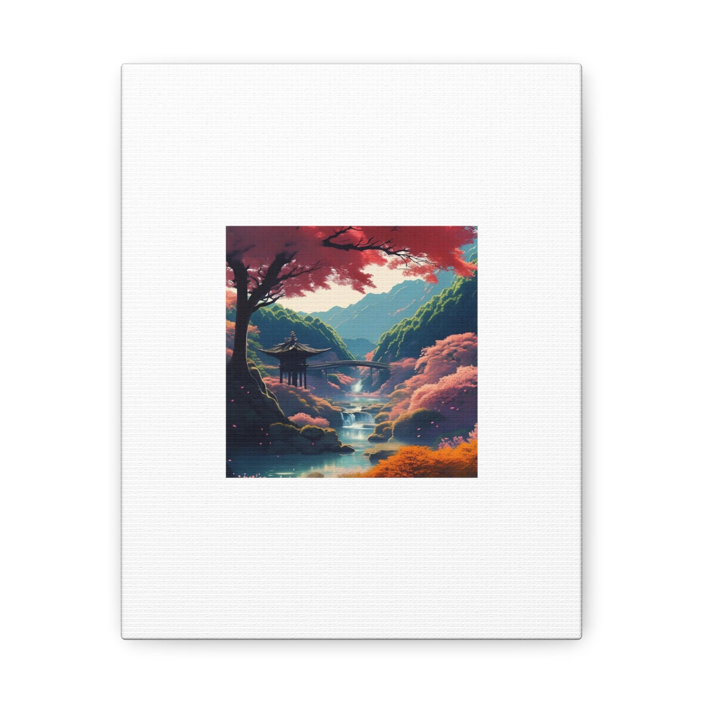 Artzy Scenic White Canvas Gallery Wraps