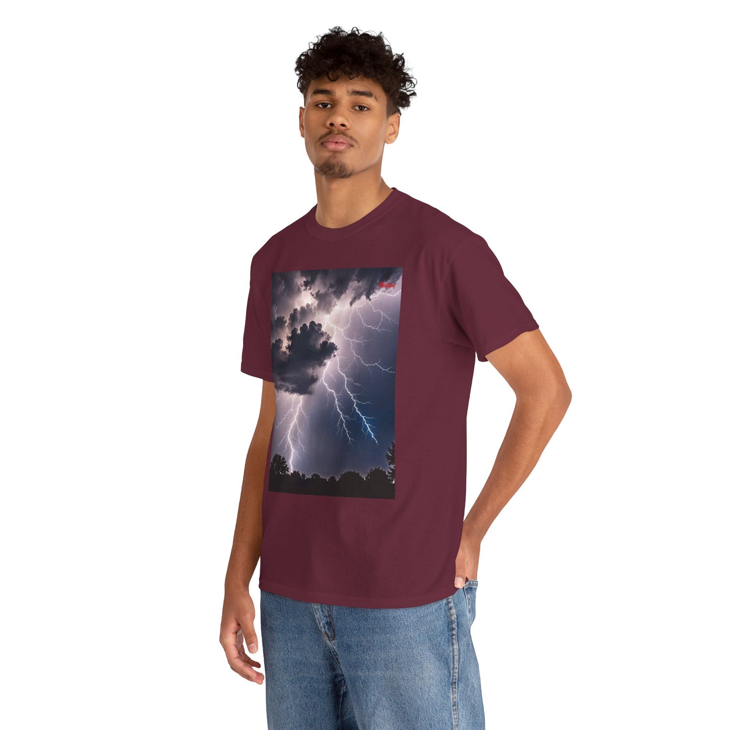 Lightning Style Unisex Heavy Cotton Tee