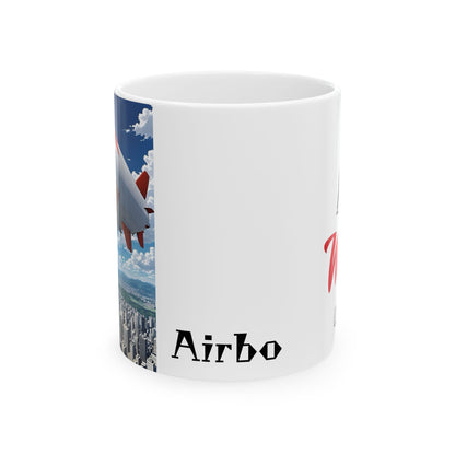 Matiby Airbo Ceramic Mug, (11oz, 15oz)