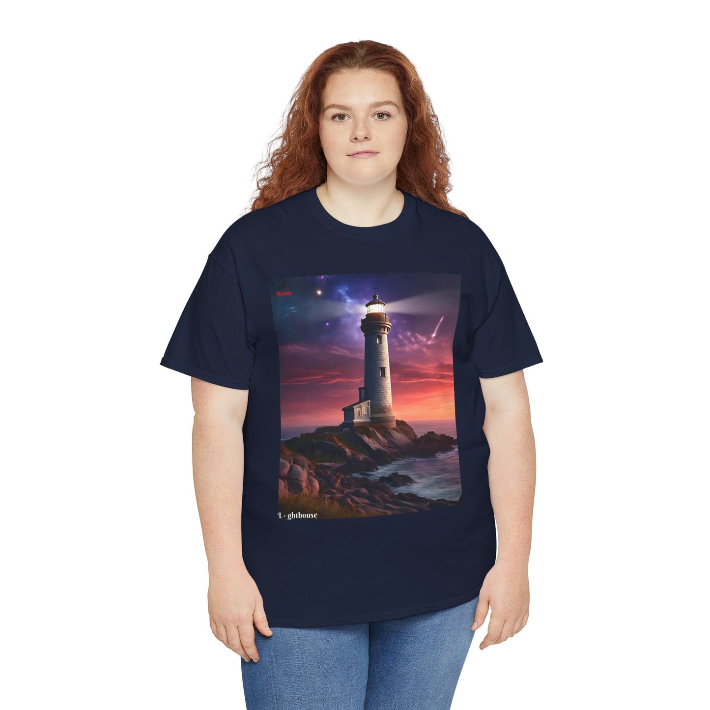 Lighthouse Unisex Heavy Cotton Tee