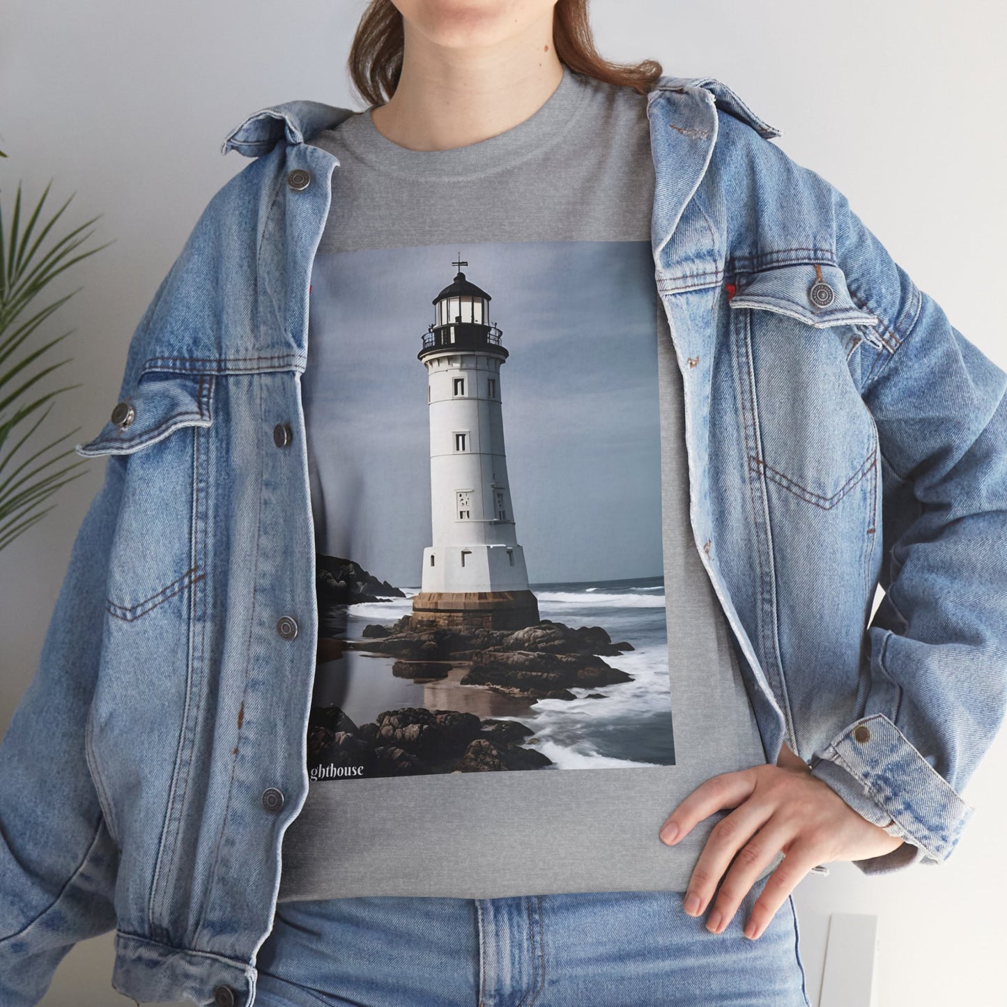 Lighthouse Unisex Heavy Cotton Tee