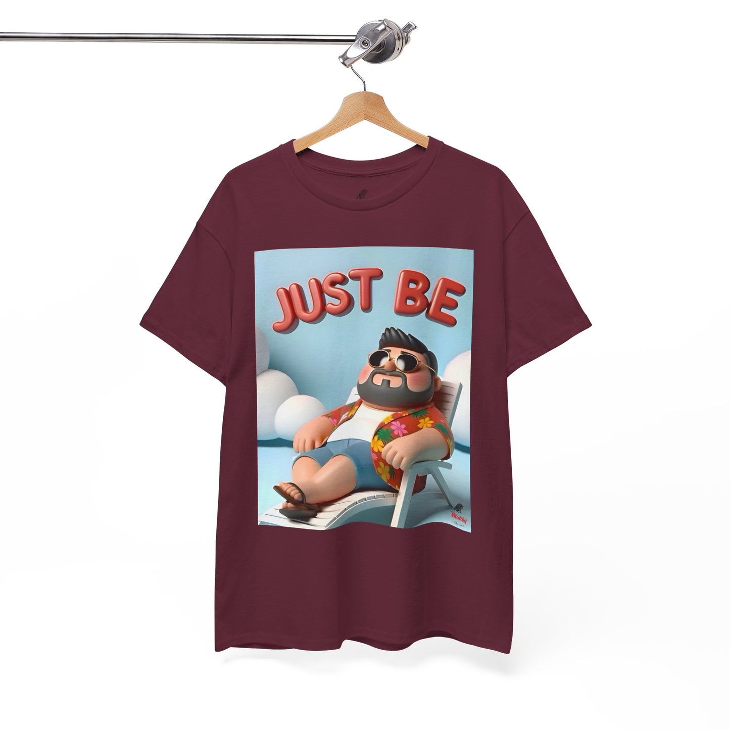 Just Be Unisex Heavy Cotton Tee