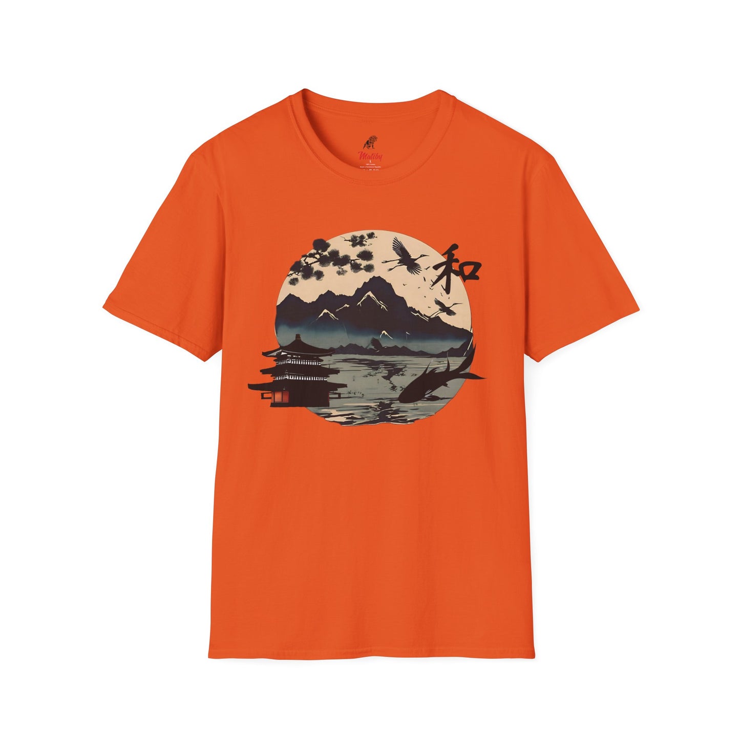 Japanese Landscape Unisex Softstyle T-Shirt