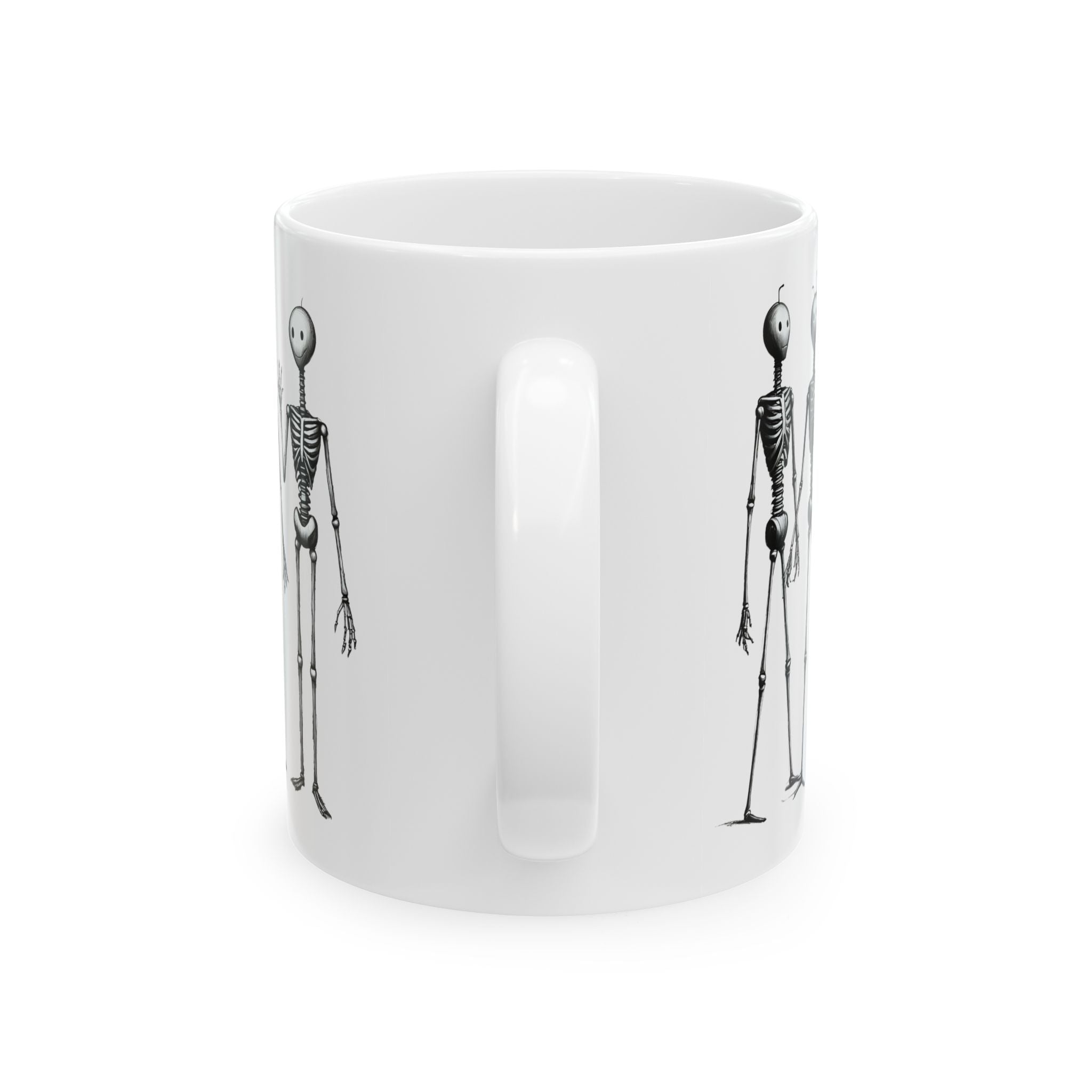 The Stick-To-It Species #20 White Ceramic Mug – Anatomy of Optimism Cup 11oz/15oz