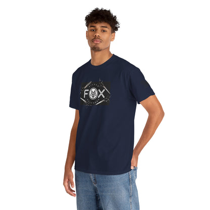 Silver Fox Scissors Unisex Heavy Cotton Tee