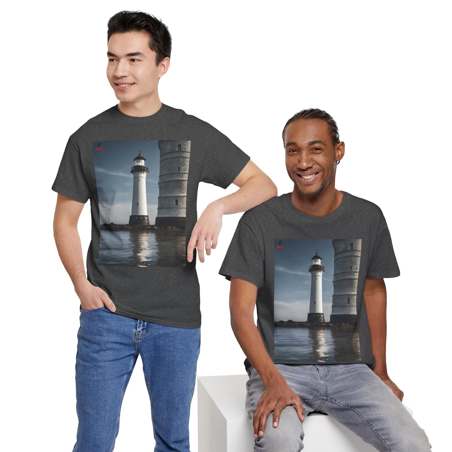 Lighthouse Unisex Heavy Cotton Tee