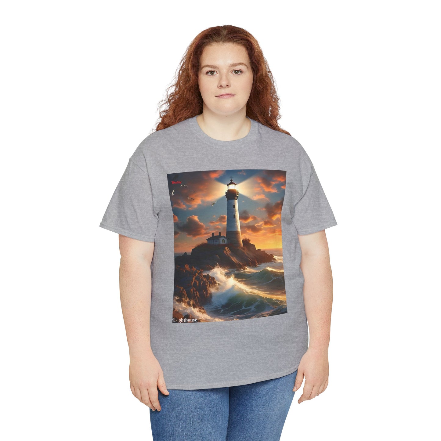 Lighthouse Unisex Heavy Cotton Tee