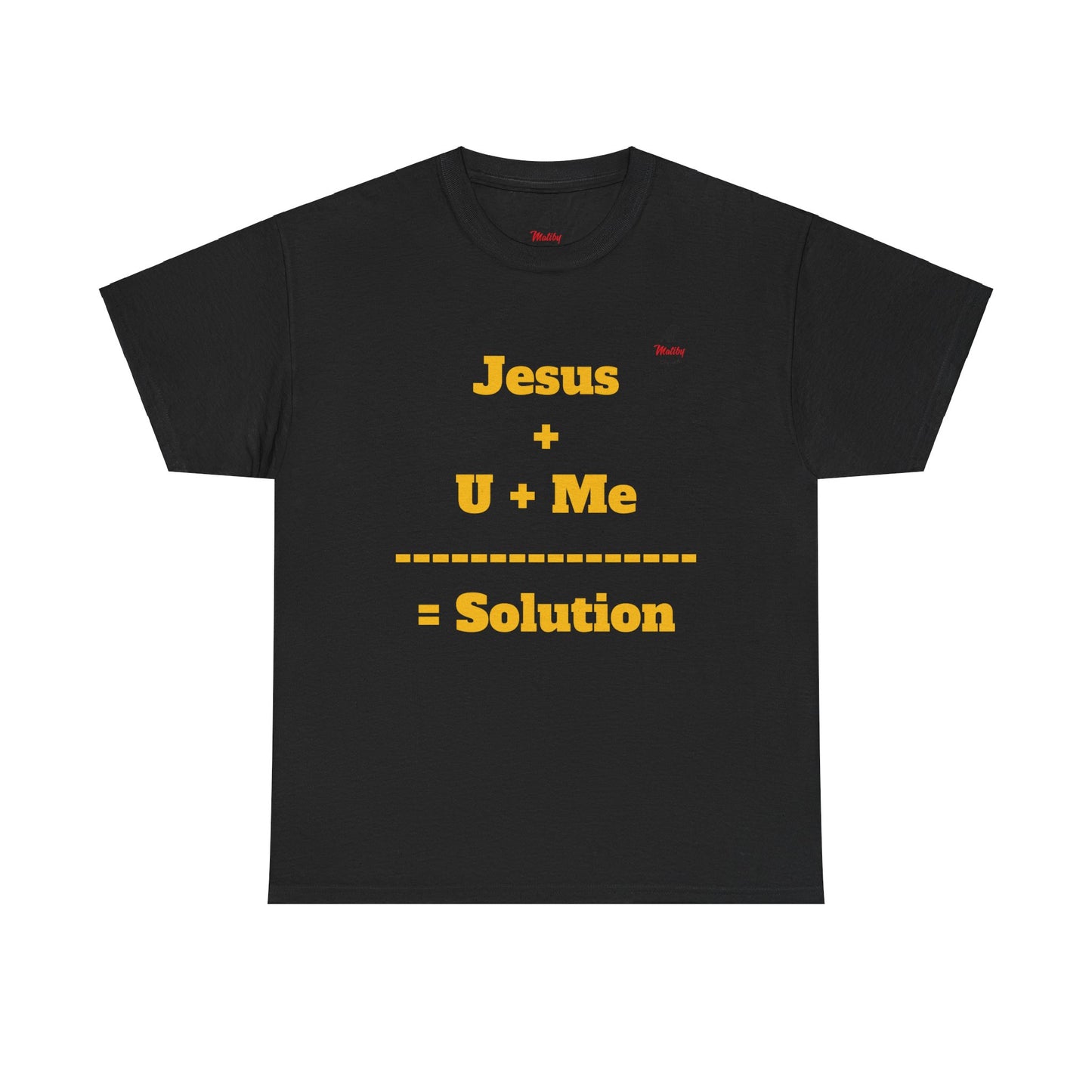 Jesus+U+Me Unisex Heavy Cotton Tee