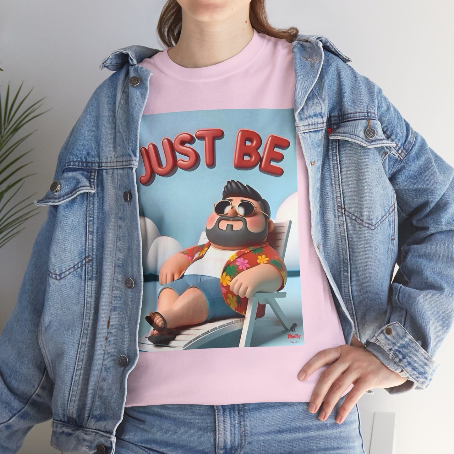 Just Be Unisex Heavy Cotton Tee