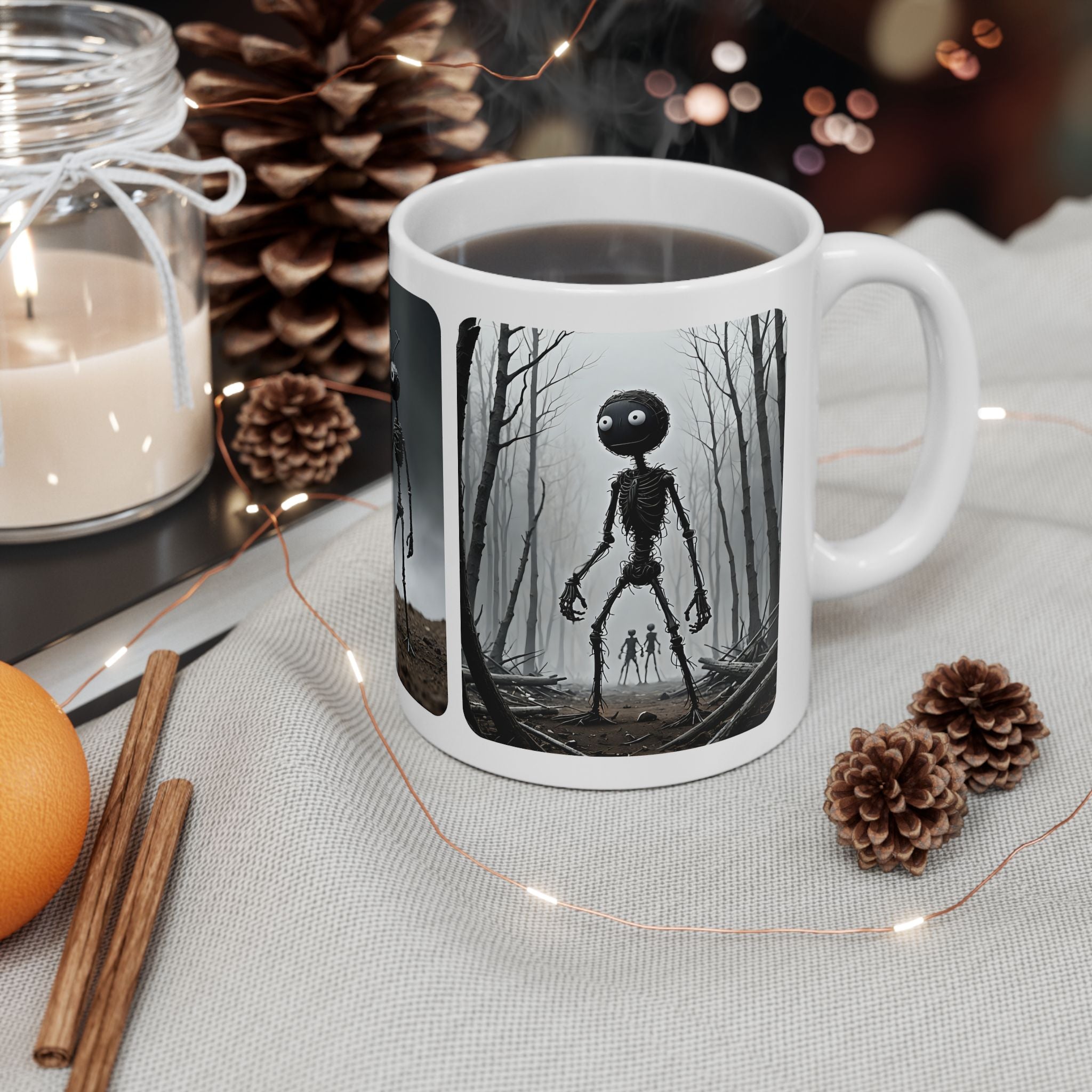 The Stick-To-It Species #1 White Ceramic Mug – Anatomy of Optimism Cup 11oz/15oz
