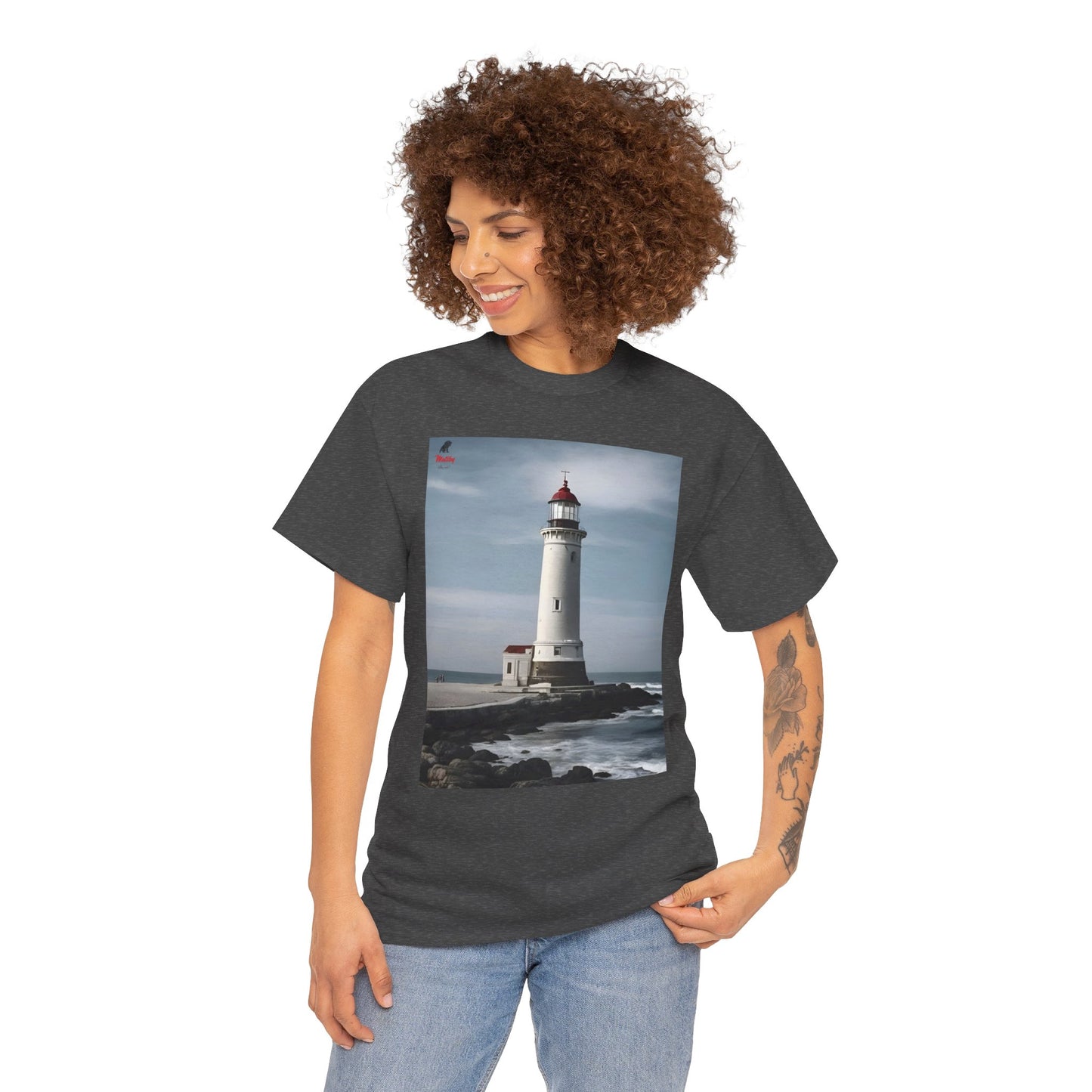 Lighthouse Unisex Heavy Cotton Tee