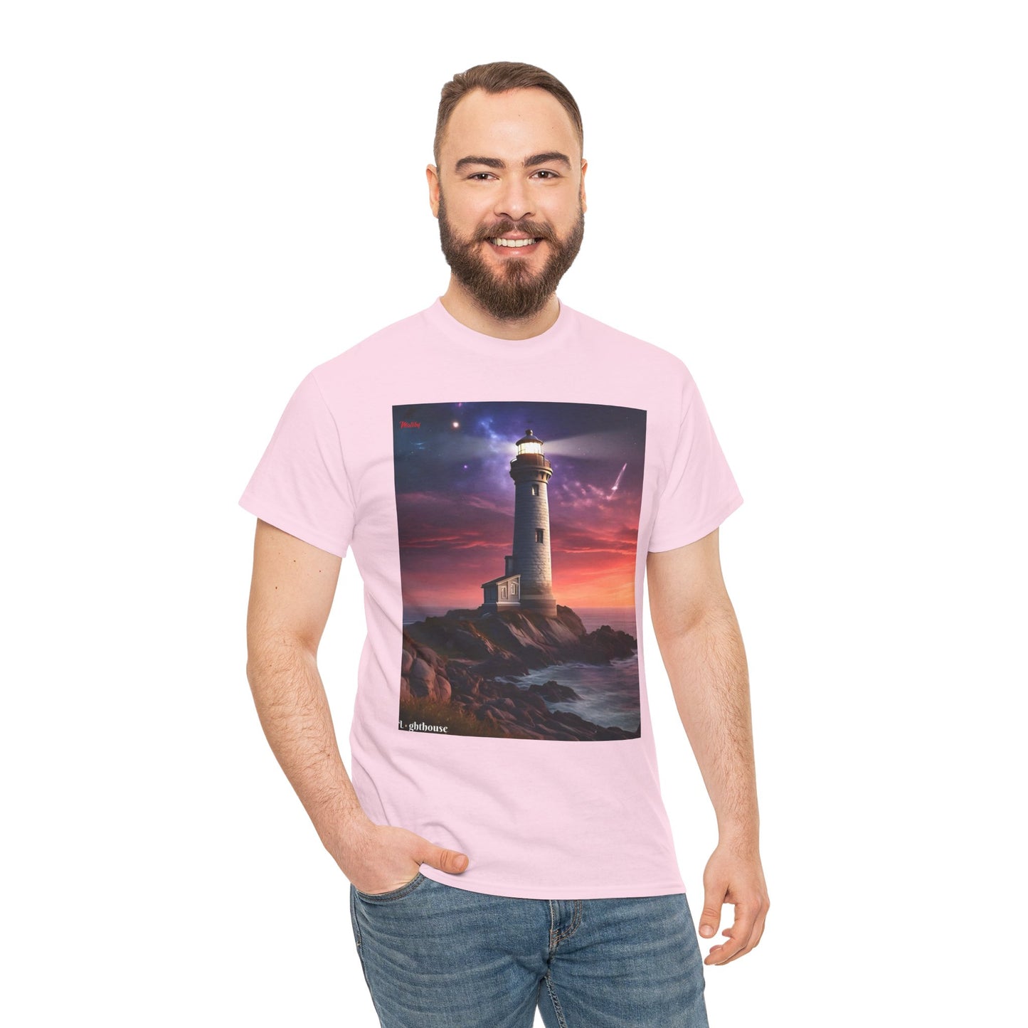 Lighthouse Unisex Heavy Cotton Tee