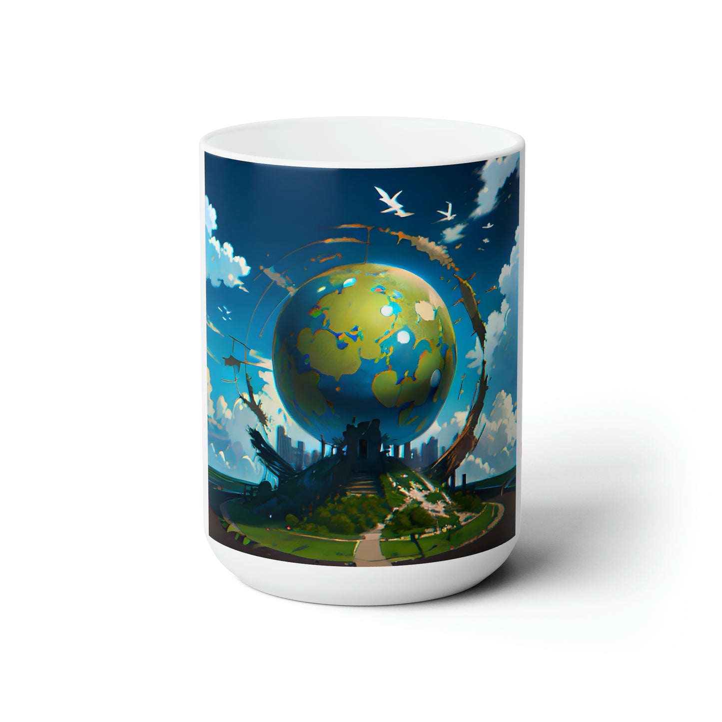 Matiby Worlds Ceramic Mug 15oz