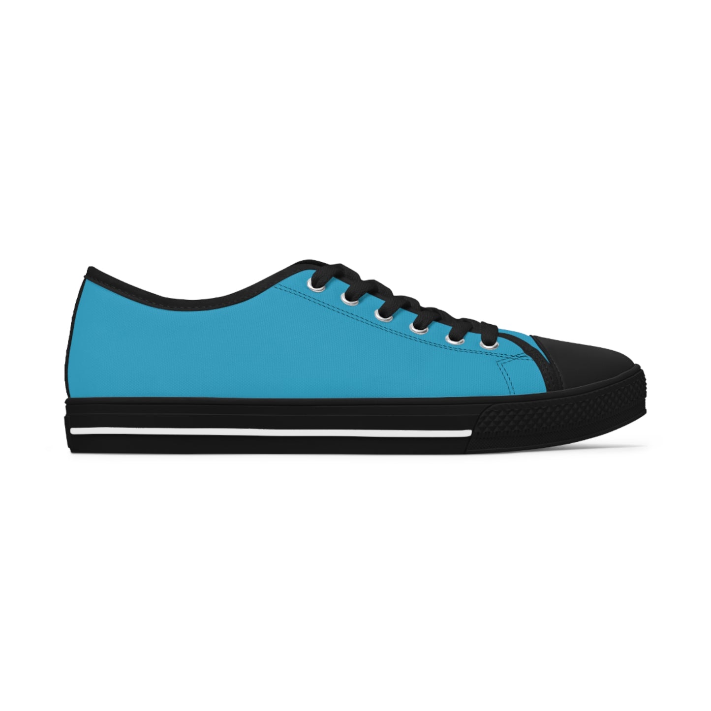 Women's Turquoise Low Top Sneakers