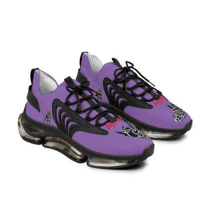 Men's Light Purple Mesh Sneakers