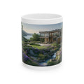 Cozy Architecture & Dreamy Landscapes #14 White Ceramic Mug – Homes Home Sweet Home Cup (11oz/15oz)