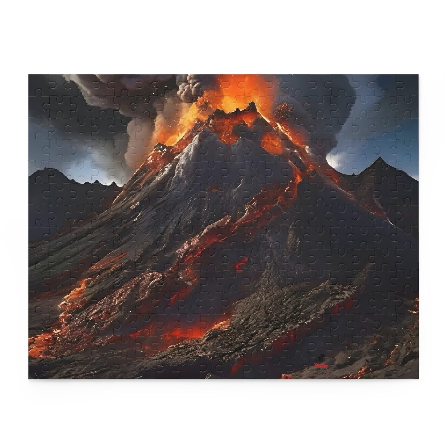 Matiby  Volcano Puzzle (120, 252, 500-Piece)