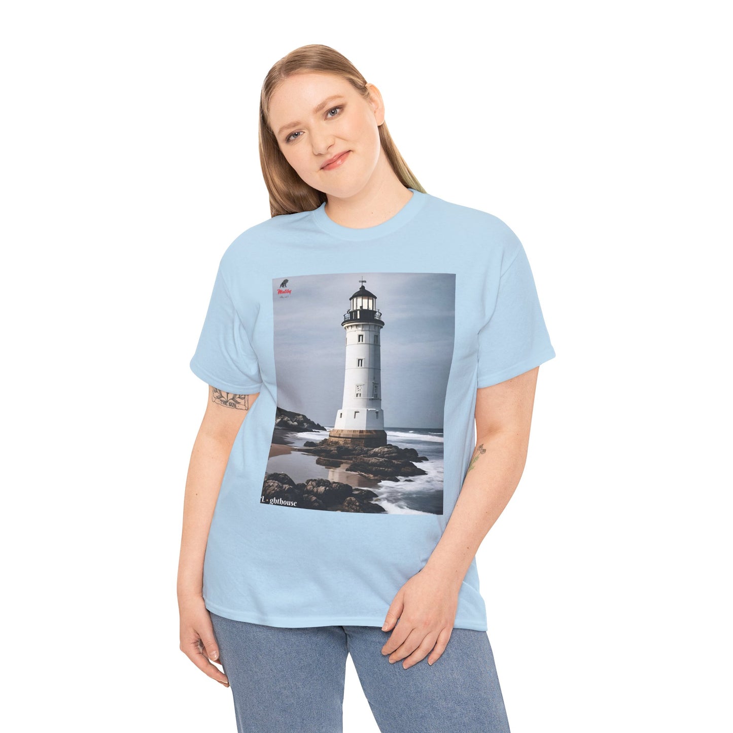 Lighthouse Unisex Heavy Cotton Tee