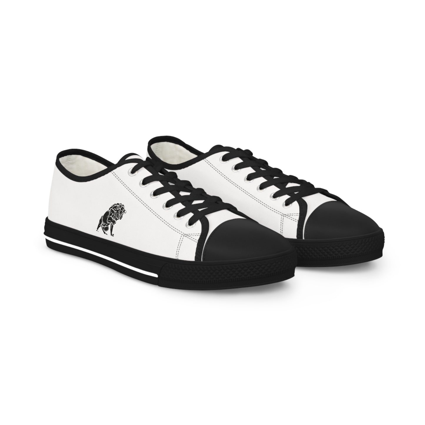 Matiby Men's White Low Top Sneakers