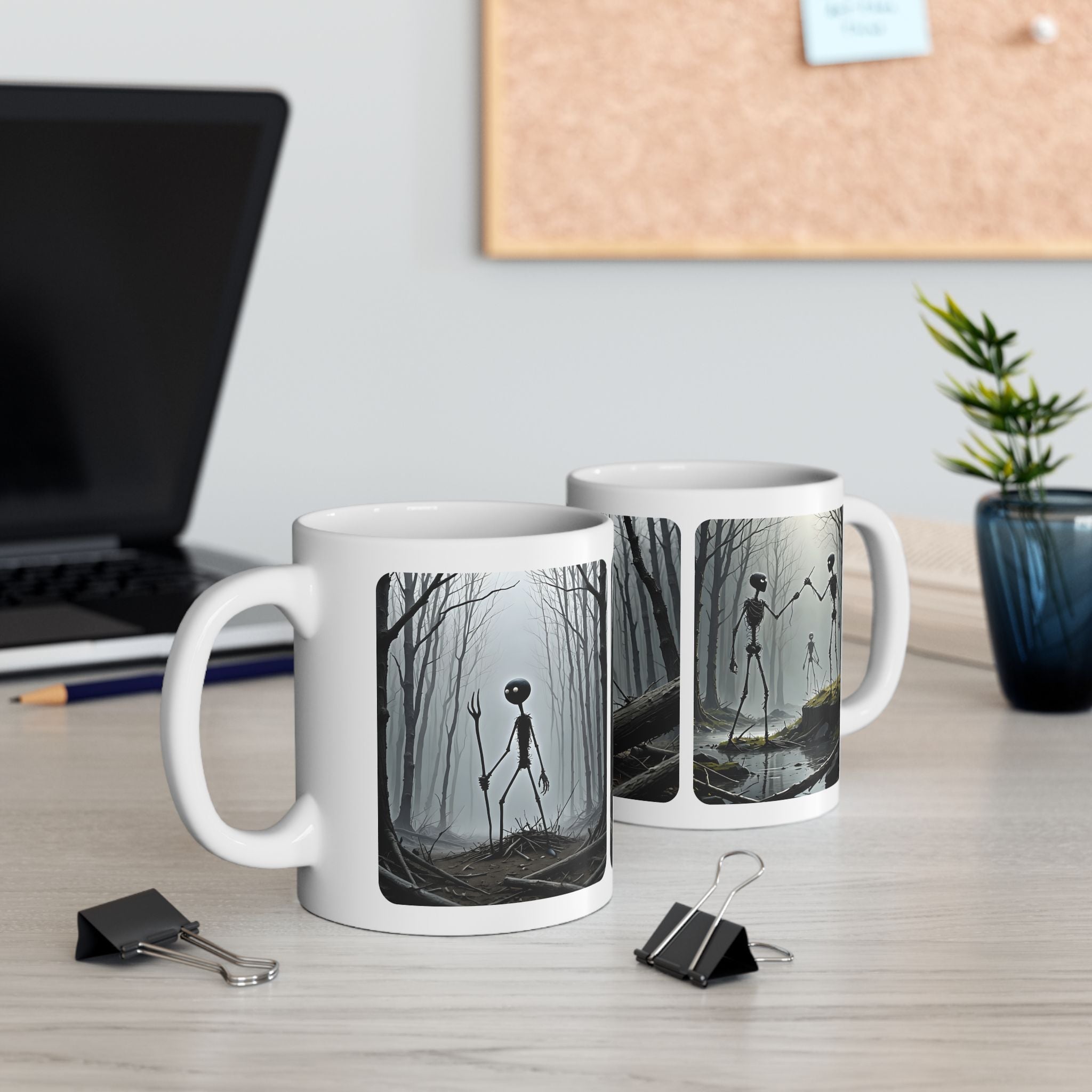 The Stick-To-It Species #7 White Ceramic Mug – Anatomy of Optimism Cup 11oz/15oz