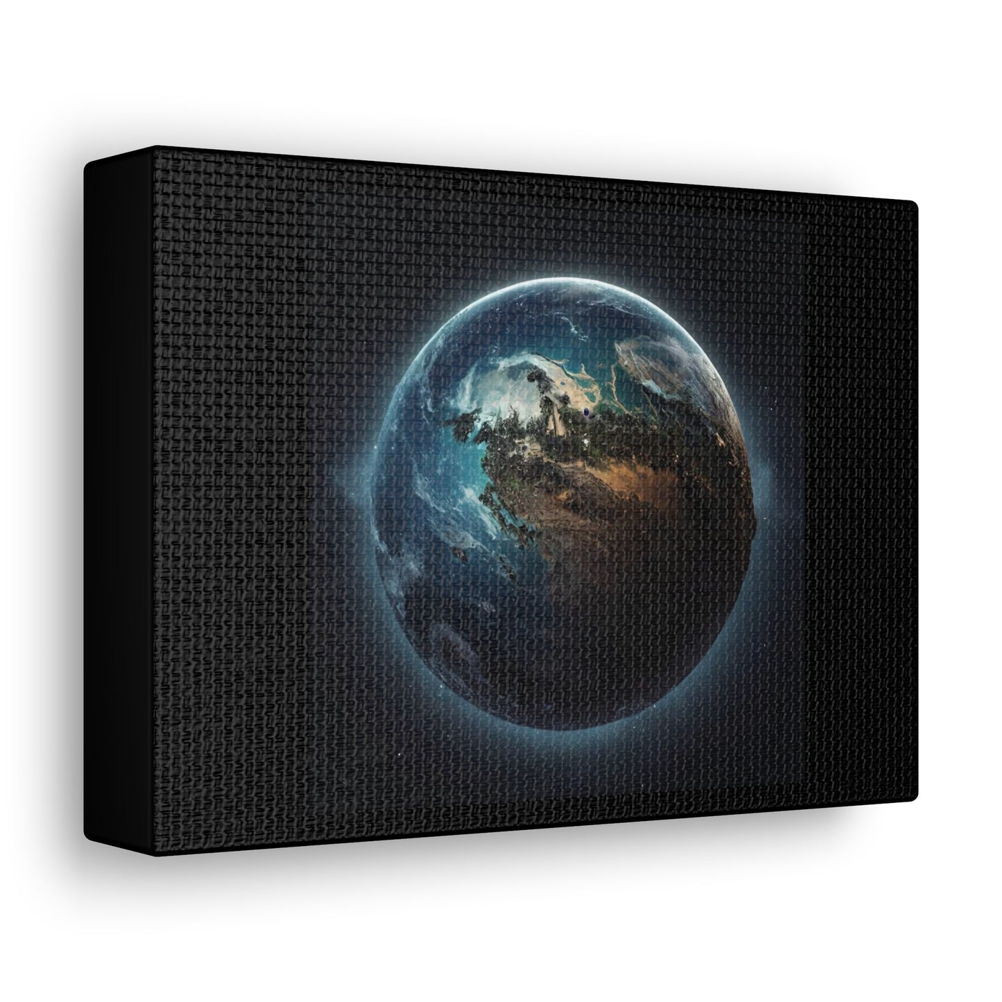 Matiby Worlds Black Canvas Gallery Wraps