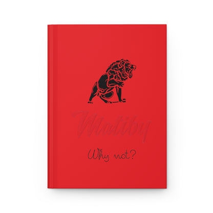 Matiby Hardcover Journal Matte Red