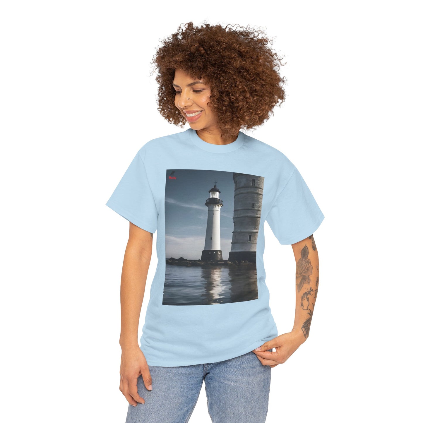 Lighthouse Unisex Heavy Cotton Tee