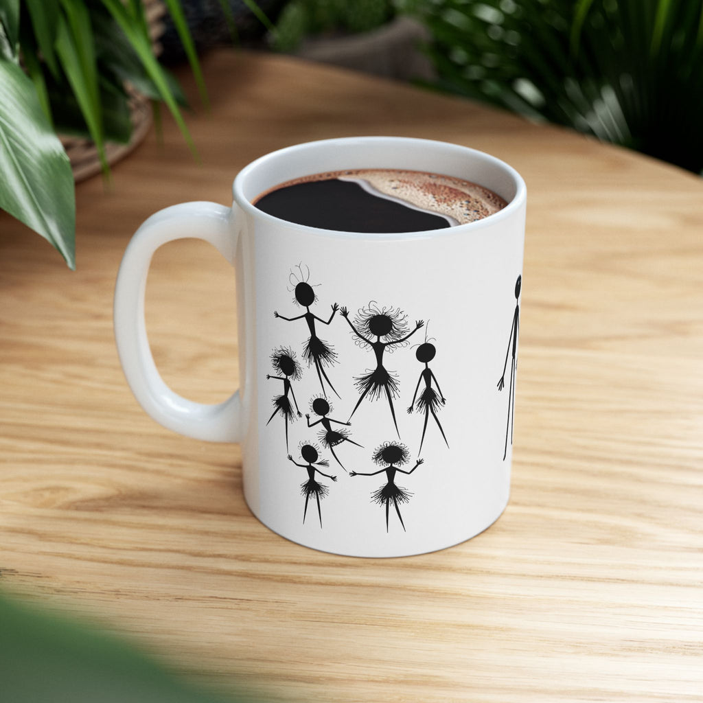 The Stick-To-It Species #15 White Ceramic Mug – Anatomy of Optimism Cup 11oz/15oz