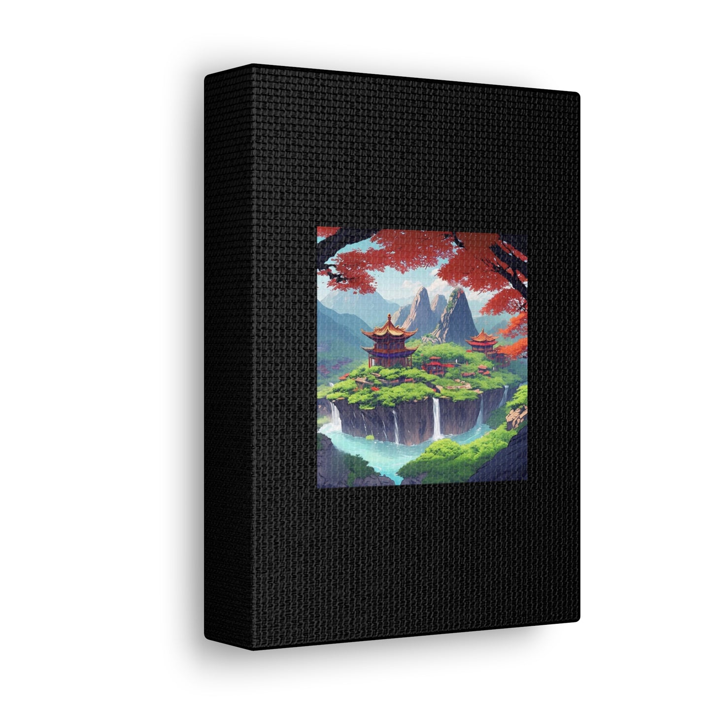 Gardens Black Canvas Gallery Wraps