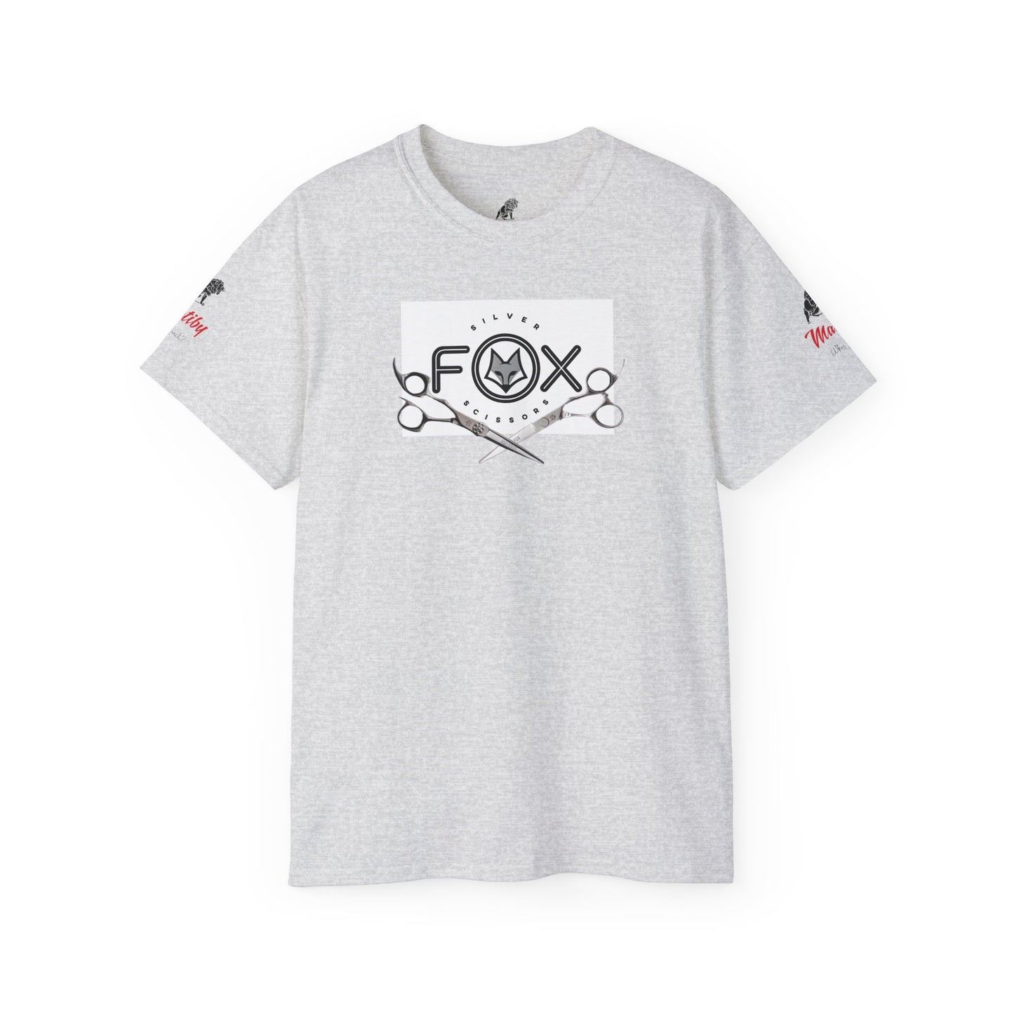 Matiby & Silver Fox Scissors Unisex Ultra Cotton Tee