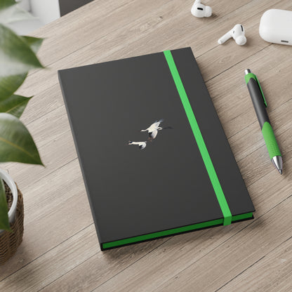 Bird Color Contrast Notebook - Ruled