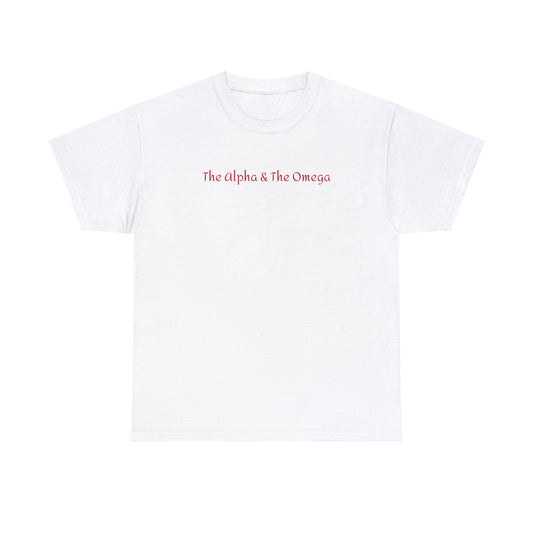 Matiby "The Alpha & Omega" Unisex Heavy Cotton Tee