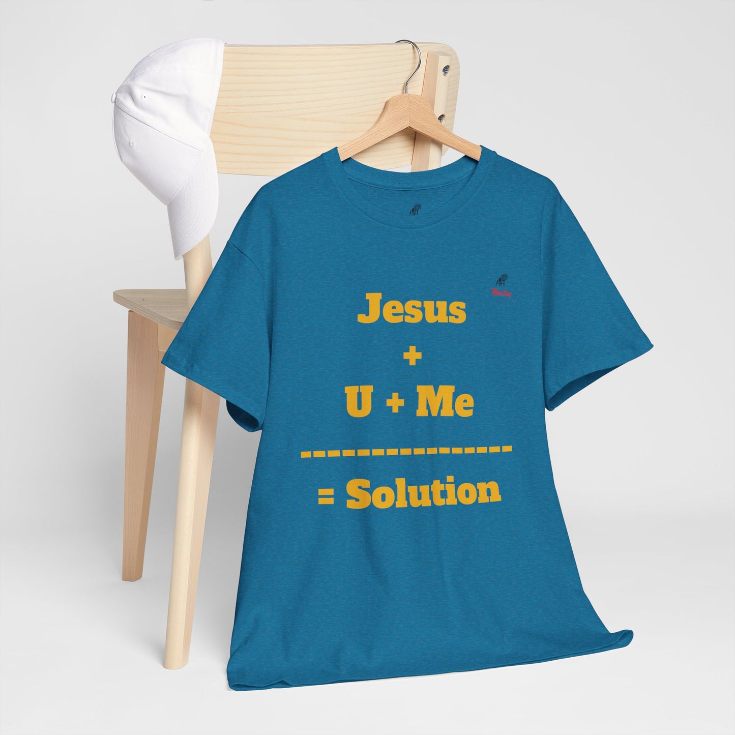 Jesus+U+Me Unisex Heavy Cotton Tee