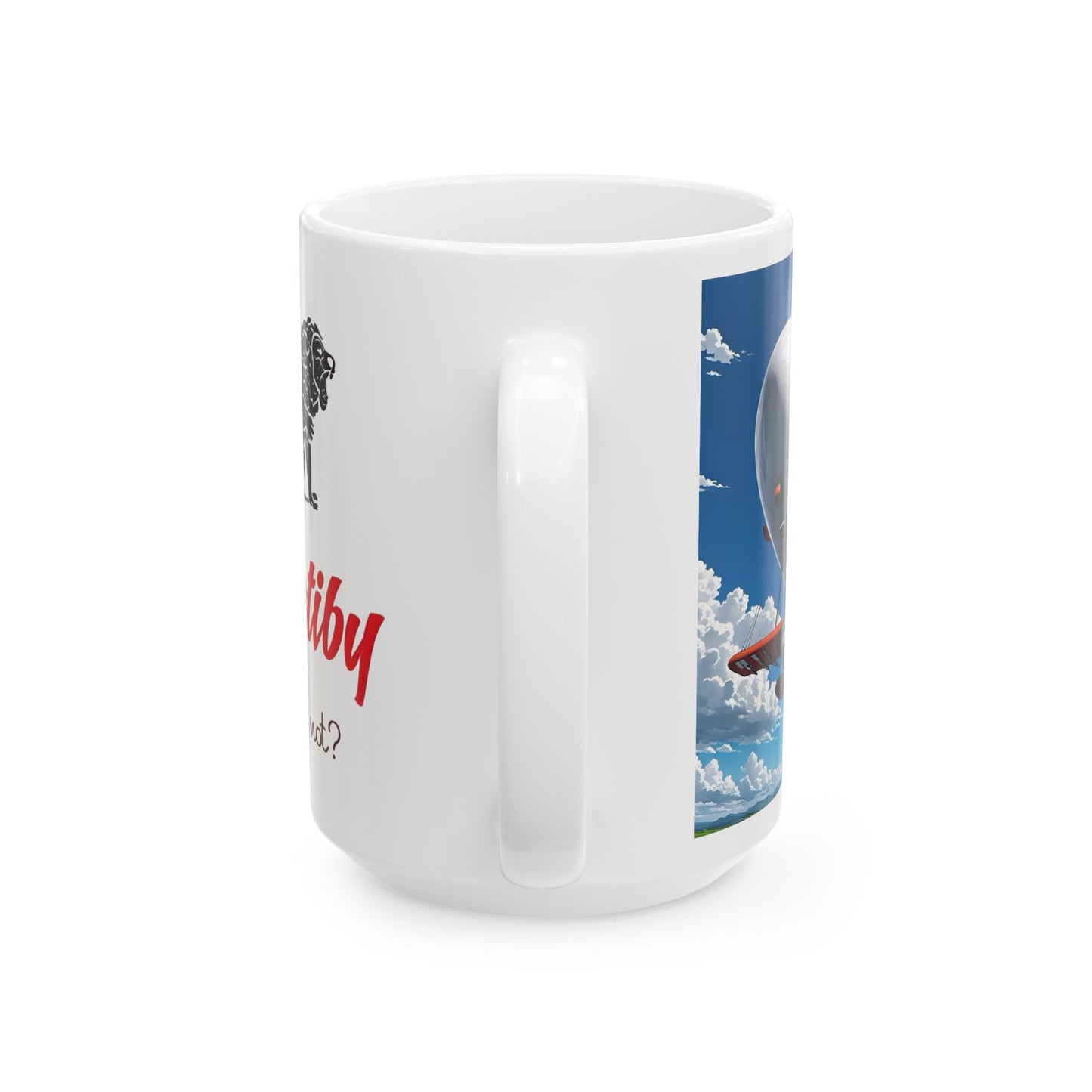 Matiby Airbo Ceramic Mug, (11oz, 15oz)