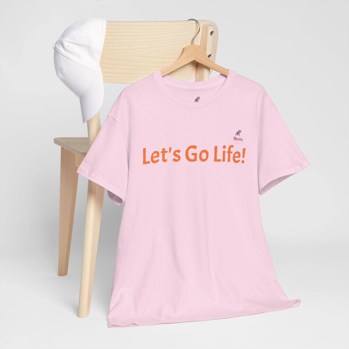 Let's Go Life! Unisex Heavy Cotton Tee