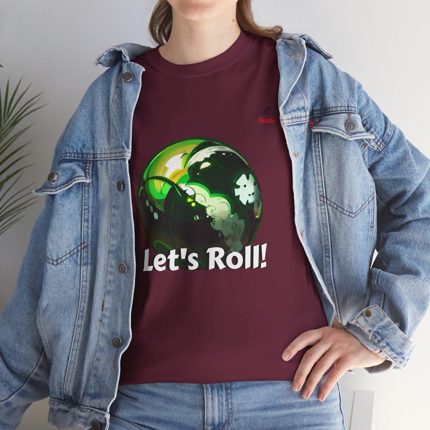 Let's Roll! Unisex Heavy Cotton Tee