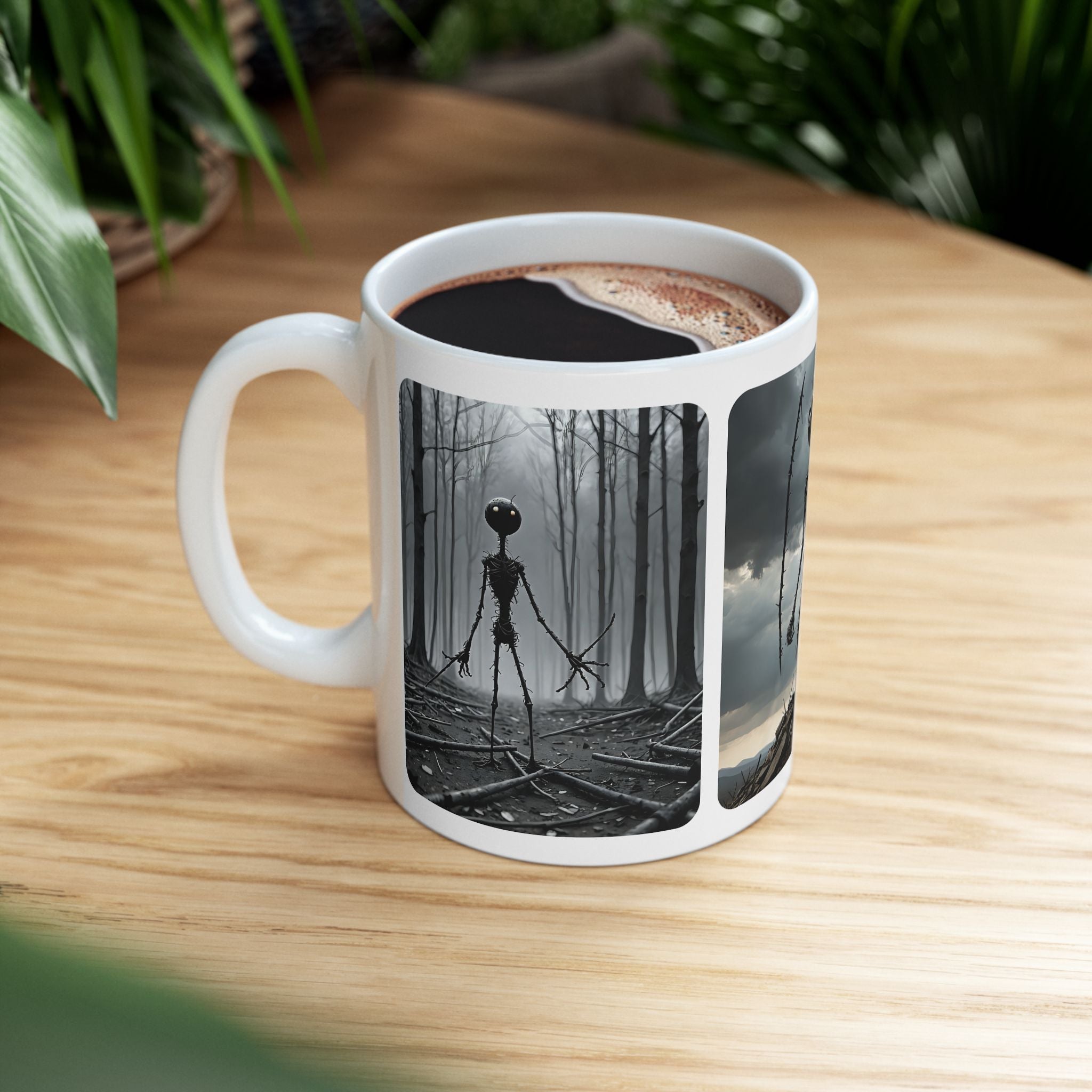 The Stick-To-It Species #4 White Ceramic Mug – Anatomy of Optimism Cup 11oz/15oz