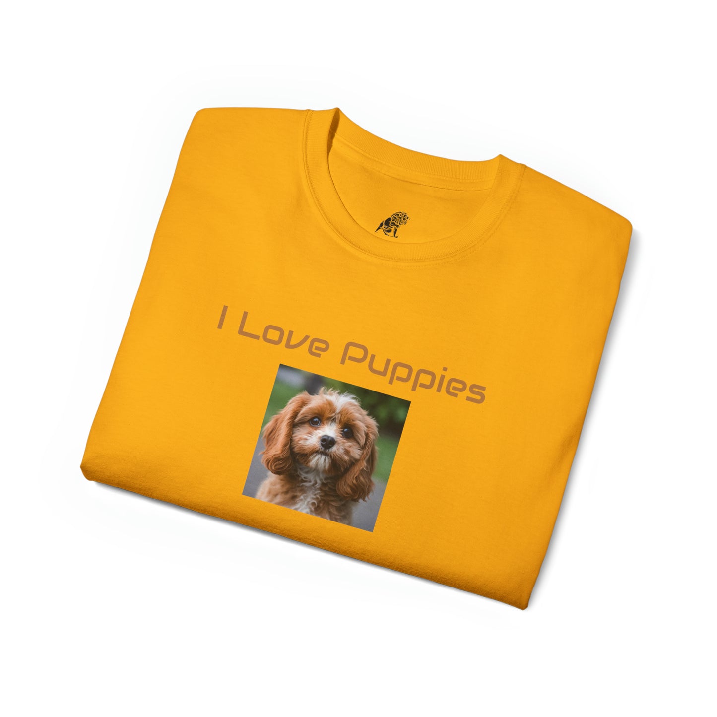 Matiby "I Love Puppies" Unisex Ultra Cotton Tee