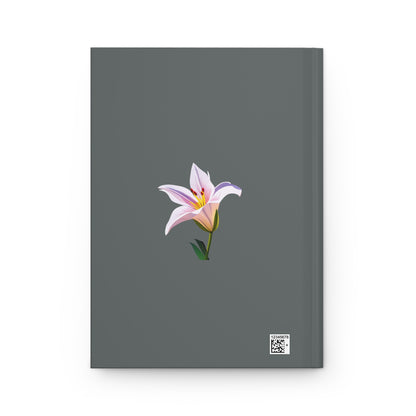 Lily Hardcover Journal Matte Dark Grey