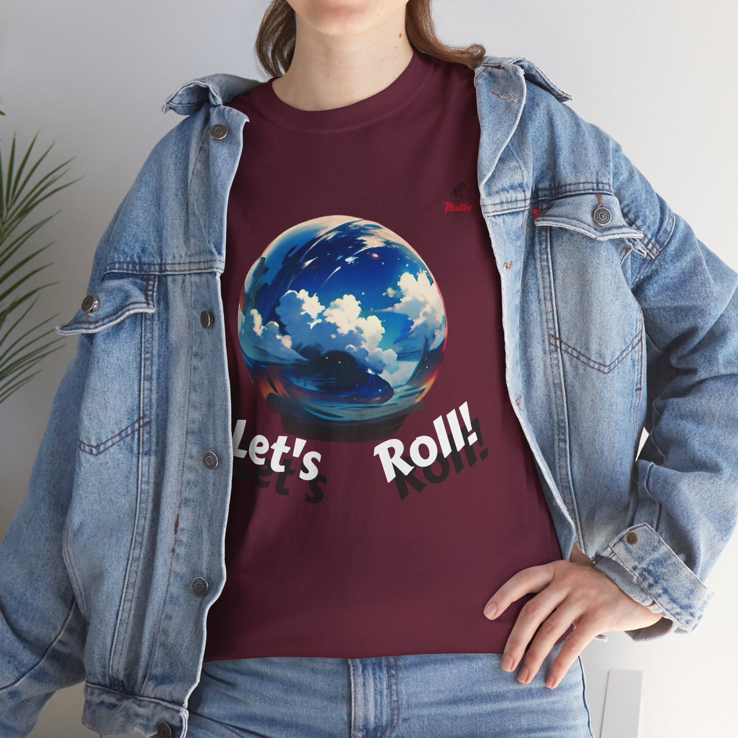 Let's Roll! Unisex Heavy Cotton Tee