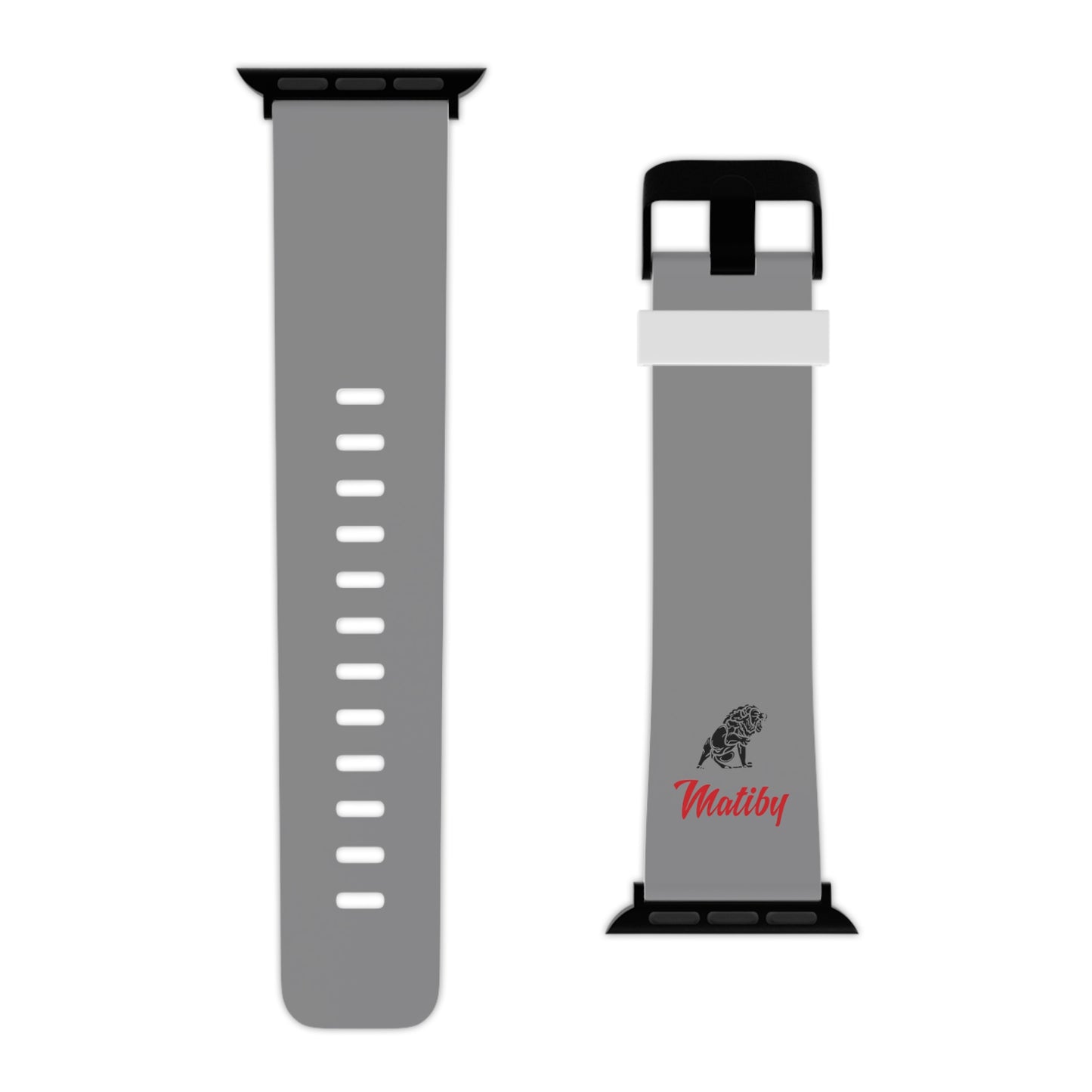 Matiby Grey Watch Band for Apple Watch