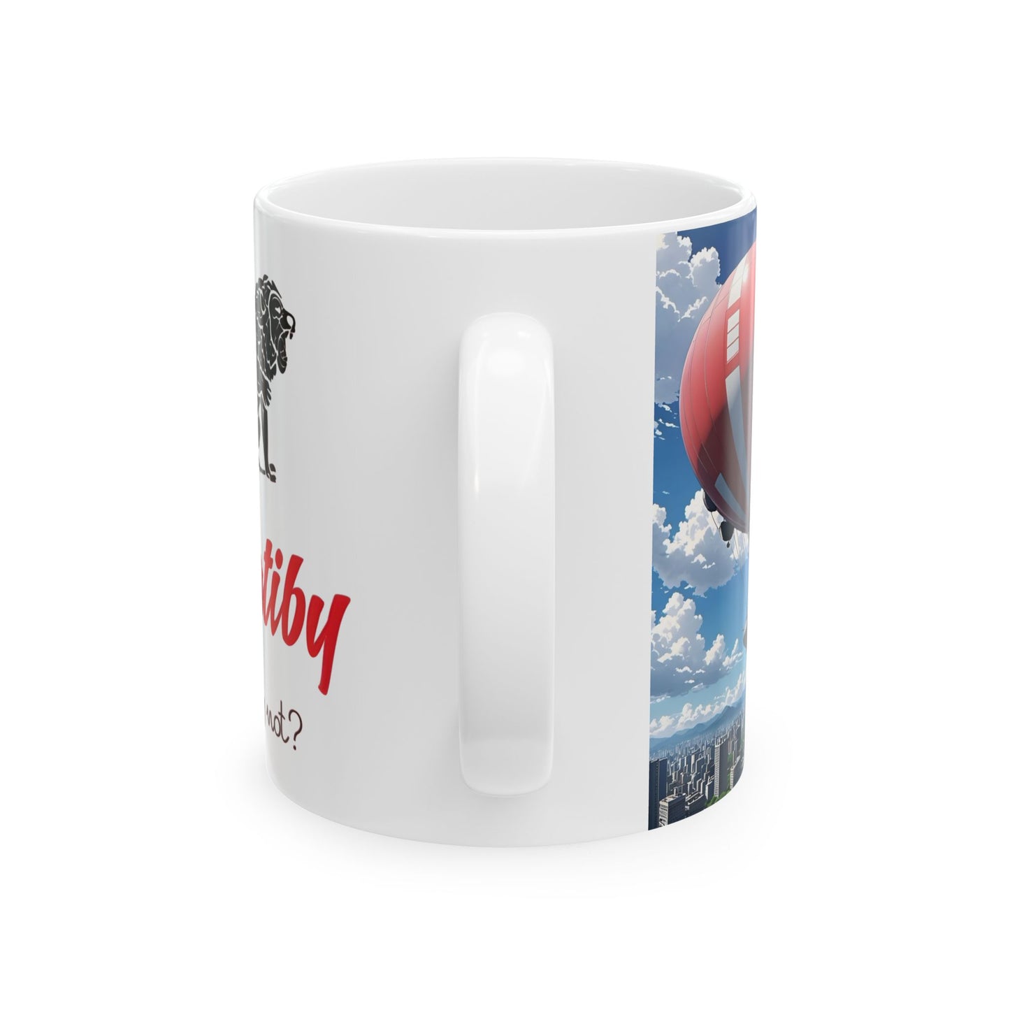 Matiby Airbo Ceramic Mug, (11oz, 15oz)