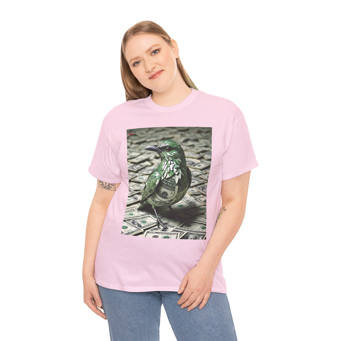 M$ney Bird Heavy Cotton Tee