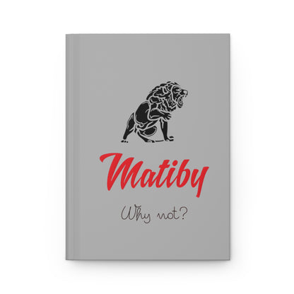 Matiby Hardcover Journal Matte Light Grey