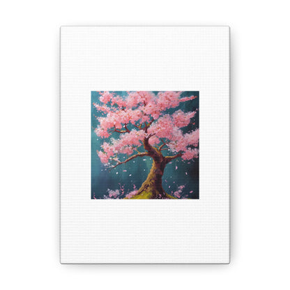 Cherry Blossom White Canvas Gallery Wraps