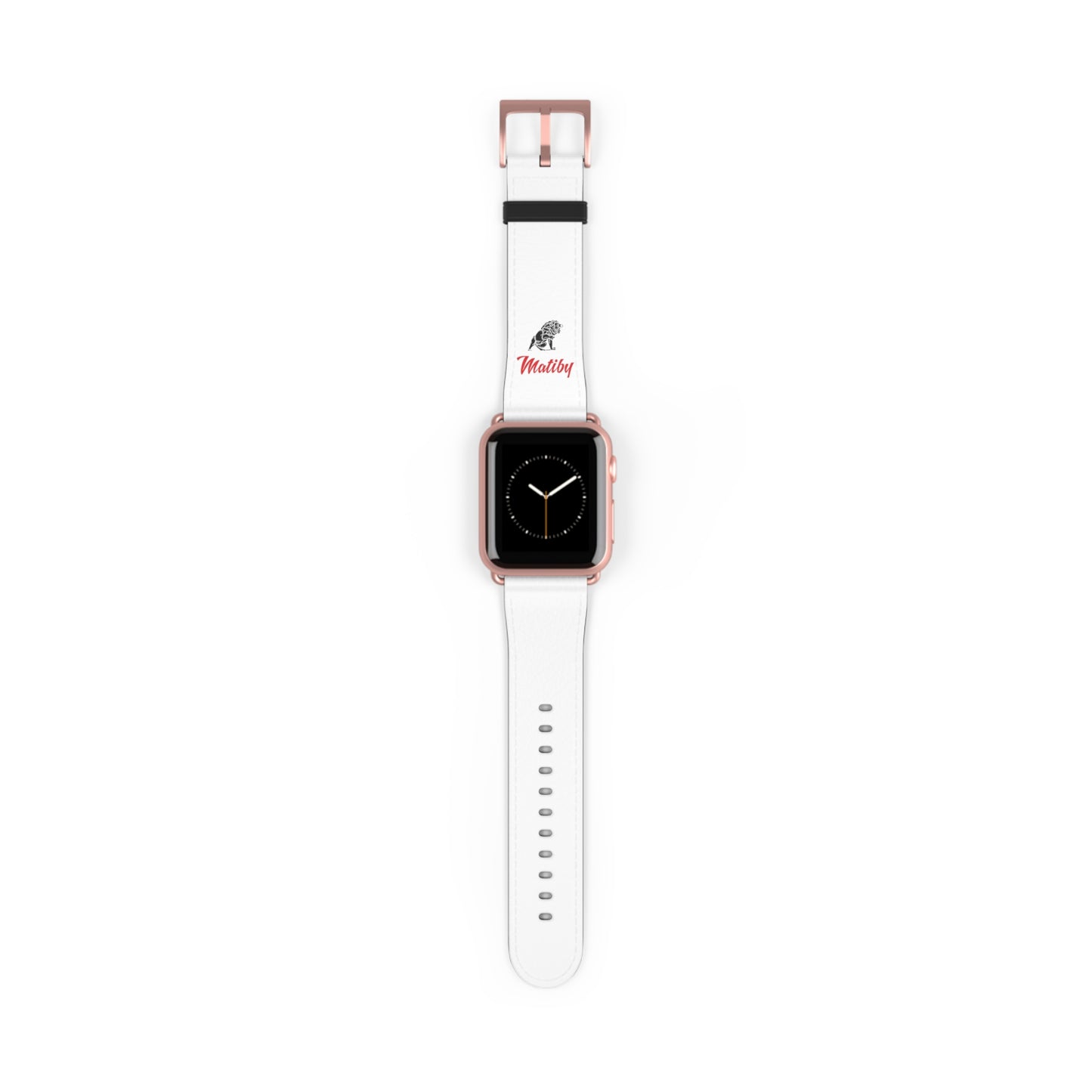 Matiby White Watch Band