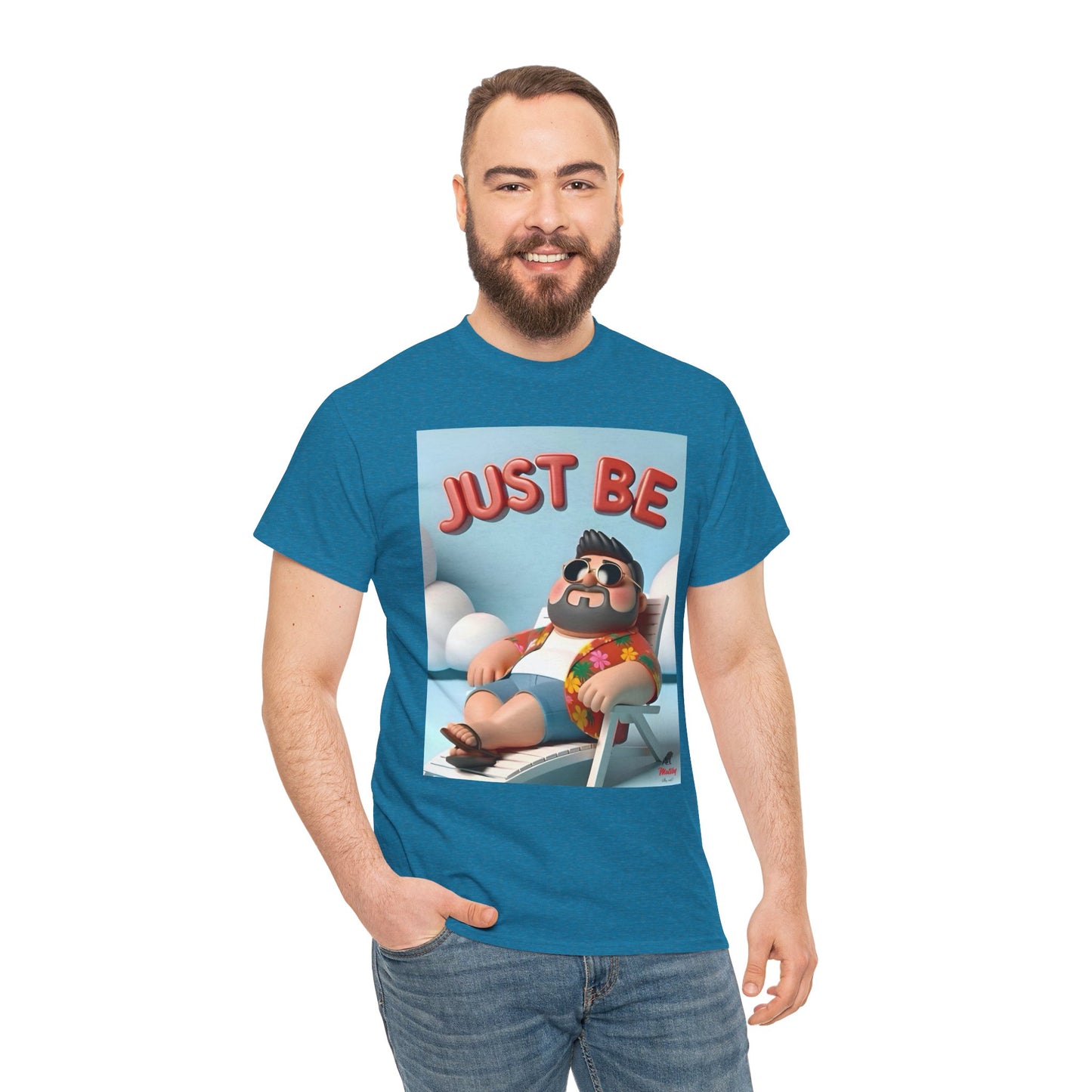 Just Be Unisex Heavy Cotton Tee