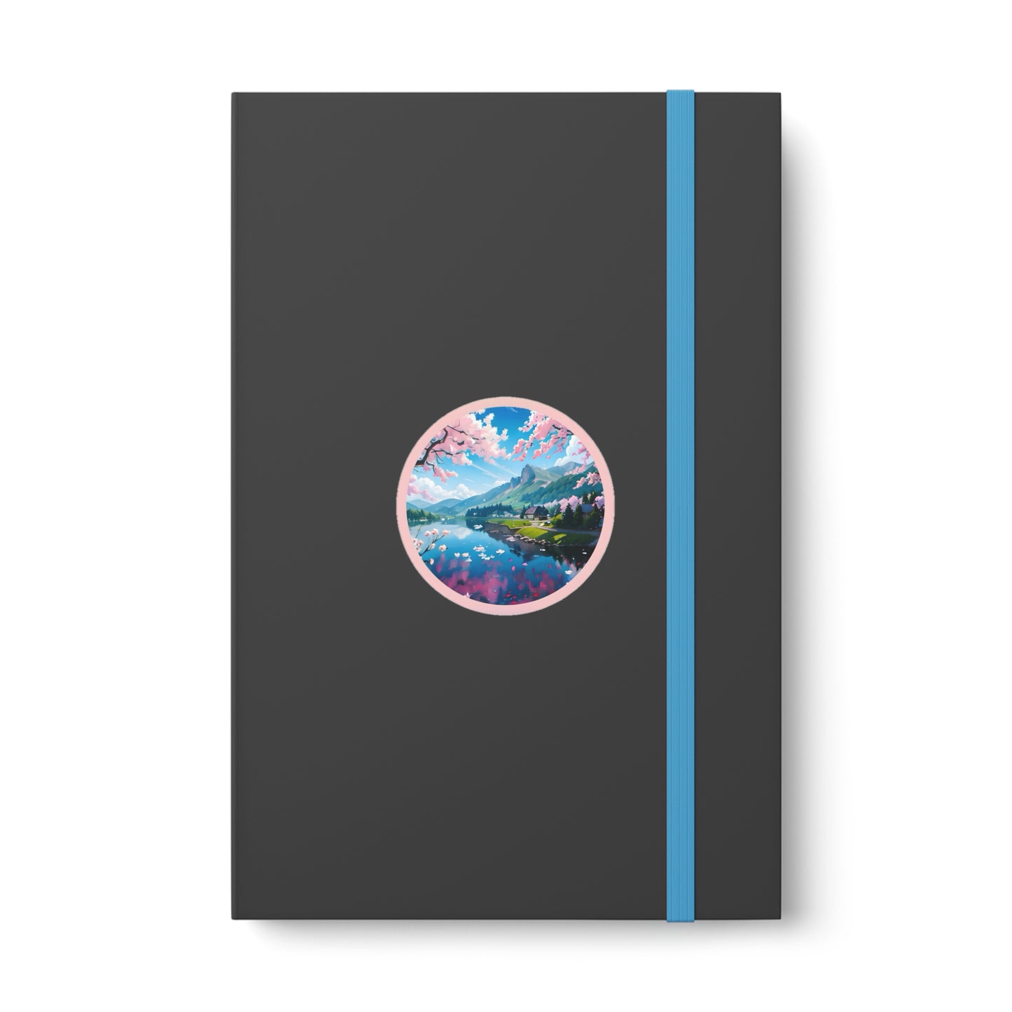 Flower Color Contrast Notebook - Ruled