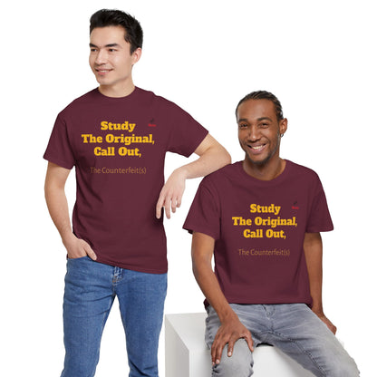 Study The Original Unisex Heavy Cotton Tee